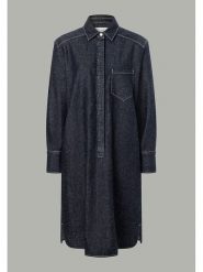 More & More Sukienka dżinsowa w kolorze granatowym rozmiar: 42. Niebieskie sukienki damskie More & More, bez wzorów, bez ramiączek. Za 179.95 zł.