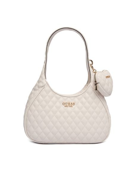 Guess Torebka Atabey HWQG98 94010 Écru. Torebki klasyczne damskie Guess, ze skóry, bez dodatków. Za 639.99 zł.