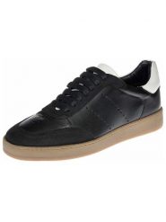 Cinque Skórzane sneakersy "Lucia" w kolorze czarnym rozmiar: 37. Czarne obuwie sportowe damskie Cinque, bez zapięcia. Za 276.71 zł.
