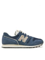 New Balance Sneakersy WL373LU2 Niebieski. Niebieskie obuwie sportowe damskie New Balance, ze skóry, bez zapięcia. Za 279.99 zł.