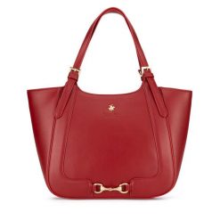 Torebka Beverly Hills Polo Club. Czerwone torebki klasyczne damskie Beverly Hills Polo Club, bez dodatków. Za 249.99 zł.