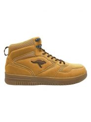 Kangaroos Sneakersy "K-Watch Bliz" w kolorze jasnobrązowym rozmiar: 45. Brązowe obuwie sportowe damskie KangaROOS, z materiału, za kostkę, bez zapięcia. Za 105.14 zł.