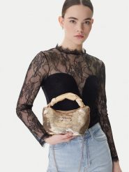 Guess Torebka J5BZ01 W3820 Złoty. Żółte torebki klasyczne damskie Guess, z materiału, bez dodatków. Za 209.99 zł.