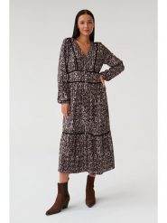 TATUUM Sukienka w kolorze brązowym rozmiar: 40. Brązowe sukienki damskie TATUUM, bez wzorów, z wiskozy, klasyczne, bez ramiączek. Za 86.99 zł.