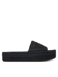 Calvin Klein Espadryle Ebeth HW0HW02895 Czarny. Czarne espadryle damskie Calvin Klein, bez wzorów, z syntetyku, bez obcasa. Za 449.99 zł.