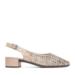 Czółenka Rieker. Żółte czółenka damskie Rieker, bez wzorów, bez obcasa. Za 319.99 zł.