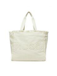 HUGO Torebka 50541867 Biały. Białe torebki klasyczne damskie Hugo, z materiału, bez dodatków. Za 319.99 zł.