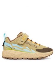 Primigi Sneakersy GORE-TEX 2419022 M Beżowy. Brązowe buty sportowe chłopięce Primigi, z gore-texu, bez zapięcia. Za 329.99 zł.