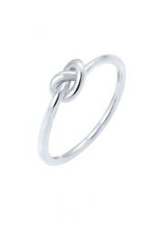 Elli Damski węzeł delikatny filigranowy w srebrze 925 Sterling Silver Pierścionki 1 ct. Szare pierścionki damskie Elli, srebrne. Za 173.39 zł.
