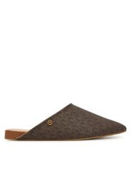MICHAEL Michael Kors Klapki Cady 40T6CDFP1B Brązowy. Brązowe klapki damskie MICHAEL Michael Kors, bez wzorów, ze skóry, bez obcasa, bez zapięcia. Za 699.99 zł.