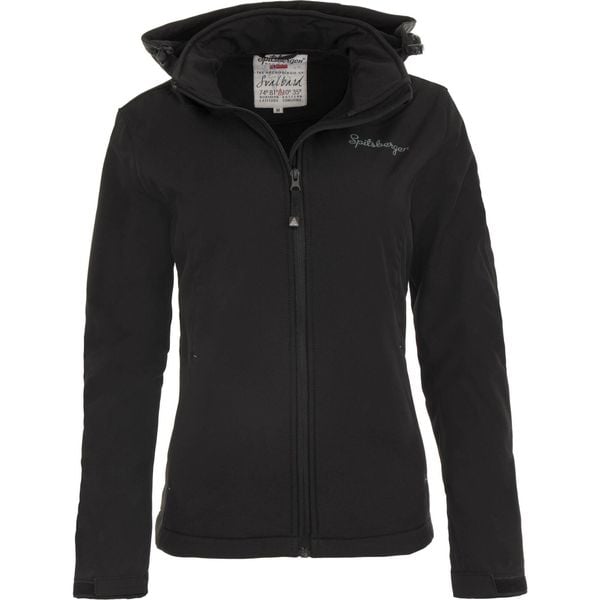 Glemo Spitsbergen Damska Kurtka Softshell - Wiatroodporna. Czarne kurtki damskie ZONE PERFECT, bez wzorów, z softshellu, bez kaptura. Za 270.99 zł.