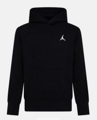 Bluza z Kapturem MJ Brooklyn Rozmiar XL (158-170 CM) Czarny - 95D392-023. Czarne bluzy damskie Jordan, xl, bez wzorów, z bawełny, z kapturem. Za 270.30 zł.