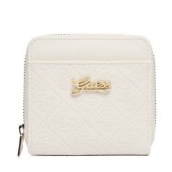 Portfel Guess. Białe portfele damskie Guess, z aplikacjami. Za 174.99 zł.