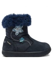 Primigi Kozaki 6850133 S GORE-TEX Granatowy. Niebieskie kozaki dziewczęce Primigi, bez wzorów, z gore-texu, bez obcasa, bez zapięcia. Za 369.99 zł.