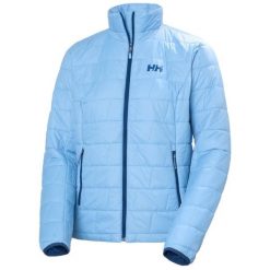 Damska kurtka puchowa Helly Hansen Lifaloft. Niebieskie kurtki damskie Helly Hansen, na zimę, l, bez wzorów, z materiału, bez kaptura. Za 857.00 zł.