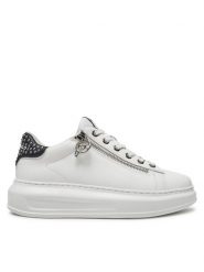 KARL LAGERFELD Sneakersy KL62527 Biały. Białe obuwie sportowe damskie KARL LAGERFELD, ze skóry, bez zapięcia. Za 519.99 zł.