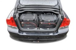 Torby Do Bagażnika Volvo S60 2000-2010 5Szt Kjust. Czarne torby podróżne KJUST, bez wzorów, z kauczuku. Za 1,541.00 zł.