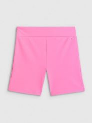 4F Legginsy krótkie dzianinowe damskie - różowe L. Czerwone legginsy sportowe damskie 4F, na lato, l, bez wzorów, z dzianiny. Za 69.99 zł.
