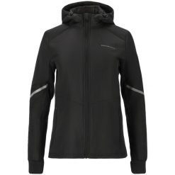 Bluza hybrydowa damska Endurance Princey PrimaLoft®. Czarne bluzy damskie Endurance, uniwersalny, z aplikacjami, z elastanu, bez kaptura. Za 449.99 zł.