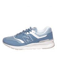 New Balance Skórzane sneakersy "997" w kolorze błękitnym rozmiar: 36,5. Niebieskie obuwie sportowe damskie New Balance, z materiału, bez zapięcia. Za 250.35 zł.