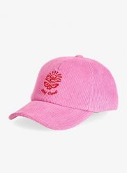 Czapka z daszkiem damska Rip Curl Icons Of Surf Cap. Czerwone czapki z daszkiem damskie Rip Curl, na lato, bez wzorów, z bawełny. Za 109.99 zł.