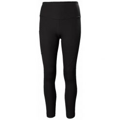 Legginsy damskie Helly Hansen 7/8 constructed. Czarne legginsy damskie Helly Hansen, m, bez wzorów. W wyprzedaży za 207.50 zł.