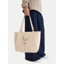 Torebka Beverly Hills Polo Club. Shopper bag Beverly Hills Polo Club, bez wzorów, bez dodatków. Za 229.99 zł.