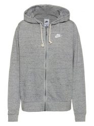 Nike Bluza w kolorze szarym rozmiar: M. Szare bluzy damskie Nike, m, bez wzorów, bez kaptura. Za 209.82 zł.