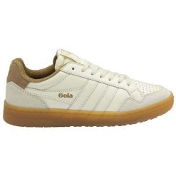 Sneakersy damskie Gola Eagle 86. Białe obuwie sportowe damskie Gola, z gumy, bez zapięcia. Za 425.50 zł.