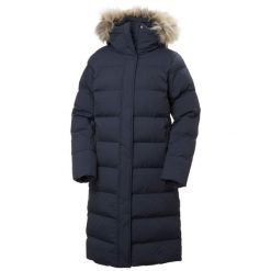 Parka dla kobiet Helly Hansen Aria. Niebieskie parki damskie Helly Hansen, na zimę, bez kaptura. Za 1,510.80 zł.