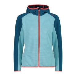 Bluza damska z kapturem CMP. Czerwone bluzy damskie CMP, l, bez wzorów, z materiału, z kapturem. Za 403.20 zł.