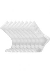 Skarpety Endurance Hoope (x8). Białe skarpetki damskie Endurance, bez wzorów, z elastanu. Za 142.50 zł.