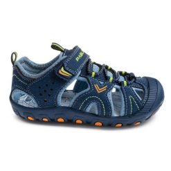 Sandały PABLOSKY 981920P Niebieski. Niebieskie sandały damskie Pablosky, bez wzorów, z syntetyku, bez obcasa, bez zapięcia. Za 171.99 zł.