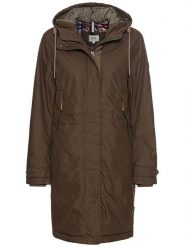 Camel Active Płaszcz przejściowy w kolorze ciemnobrązowym rozmiar: 38. Brązowe płaszcze damskie Camel Active, bez wzorów, bez kaptura. Za 612.06 zł.
