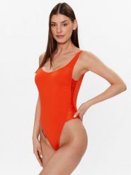 TWINSET Strój kąpielowy 231TTM740 Pomarańczowy. Brązowe stroje jednoczęściowe Twinset, bez wzorów, z syntetyku. Za 359.99 zł.