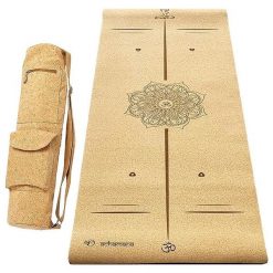 Mata do jogi korka Hi-tech 6mm +Torba z korka, 3 materiały dla większej wygody 5. Brązowe torby sportowe ACHAMANA, bez wzorów, z bawełny, duże. Za 529.00 zł.