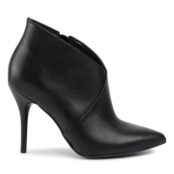 Botki R.Polański. Czarne botki damskie R.Polański, bez obcasa, na szpilce, bez zapięcia. Za 399.99 zł.