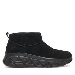 Śniegowce Skechers. Czarne śniegowce damskie Skechers. Za 289.99 zł.
