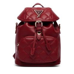 Plecak Guess. Czerwone plecaki Guess, z aplikacjami. Za 324.99 zł.