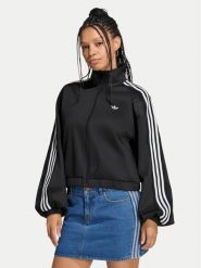 Adidas Bluza Lace Oversized Archive Track Top LG4279 Czarny Regular Fit. Czarne bluzy damskie Adidas, m, bez wzorów, z bawełny, bez kaptura. Za 399.99 zł.