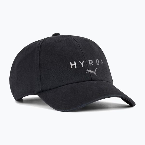 Czapka z daszkiem PUMA x HYROX PUMA. Zielone czapki z daszkiem damskie Puma, na jesień, bez wzorów, z bawełny. Za 119.00 zł.