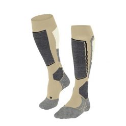 Skarpetki damskie Falke Intermediate. Białe skarpetki damskie Falke, bez wzorów, z materiału. Za 188.50 zł.