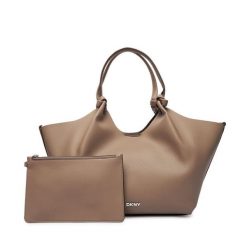 Torebka DKNY. Brązowe torebki klasyczne damskie DKNY, bez dodatków. Za 609.99 zł.