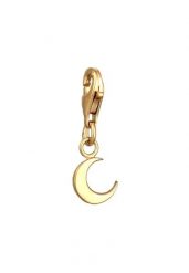 Elli Charm Damski Księżyc 925 Sterling Silver Naszyjniki 1 ct. Szare naszyjniki damskie Elli, srebrne. Za 163.99 zł.