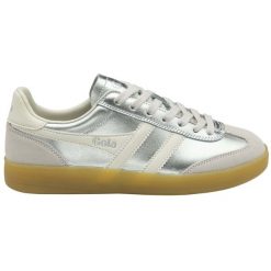 Sneakersy damscy Gola Viper Metallic Trainer. Białe obuwie sportowe damskie Gola, bez zapięcia. Za 468.00 zł.