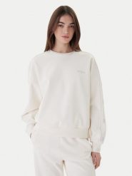 Guess Bluza V6RQ96 KCX22 Biały Regular Fit. Białe bluzy damskie Guess, xs, z aplikacjami, z syntetyku, bez kaptura. Za 439.99 zł.