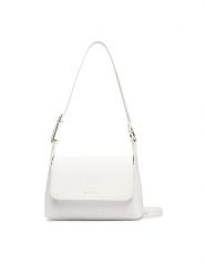 Valentino Torebka Helen VBS9N509G Biały. Białe listonoszki damskie Valentino, bez wzorów, ze skóry, bez dodatków. Za 609.99 zł.