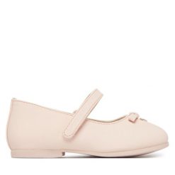 Baleriny Mayoral. Czerwone baleriny dziewczęce Mayoral, bez wzorów, bez obcasa, bez zapięcia. Za 179.99 zł.