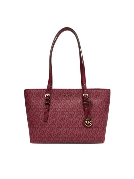 MICHAEL Michael Kors Torebka Quinn 30T5GQNT2V Bordowy. Czerwone torebki klasyczne damskie MICHAEL Michael Kors, ze skóry, bez dodatków. Za 629.99 zł.