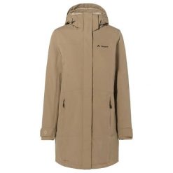 Parka dla kobiet VAUDE Skomer Wool II. Brązowe parki damskie Vaude, s, z lycry, bez kaptura. Za 1,455.90 zł.